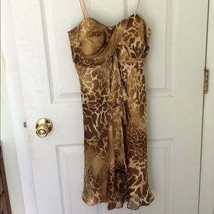 Cache removable strapped dress size 6